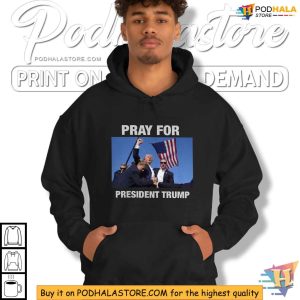 Pray for President Trump Shirt Pro Trump 2024 apparel 4