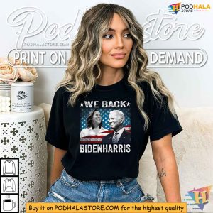 Pro Biden Harris 2024 Election Shirt USA Presidential Campaign Tee 2