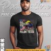 Trump 2024 Felon Train Shirt, Patriotic USA Flag Design