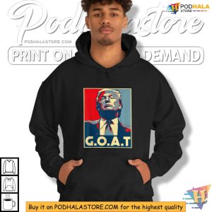 Trump 2024 GOAT Shirt, Election Campaign Shirt, Trump Merchandise