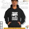 Trump 2024 Legend Shirt, Commemorative Rally Fist Pump Apparel