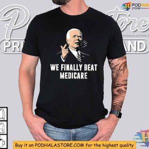 Trump Biden Debate Humor Shirt, 2024 Funny Medicare Quote