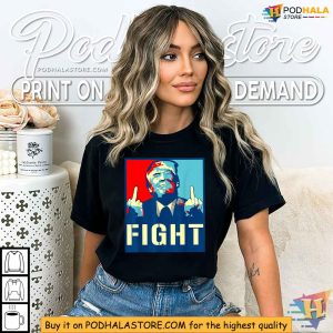 Trump Fight Shirt, Rally for Trump Supporters Apparel