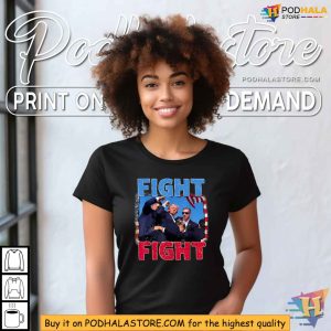 Trump Fight TShirt, Pennsylvania Rally 2024, Resilient Patriot Apparel