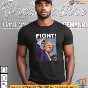 Trump Shooting Shirt Fight Trump Rally Incident Apparel 4