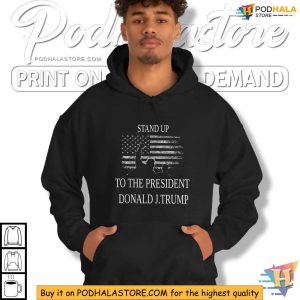 Trump Shooting Shirt, Stand Up For Trump 2024 Shooting Incident