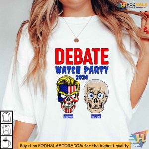 Trump vs Biden Debate Watch Party 2024 Election Shirt, Trump Biden Election Apparel