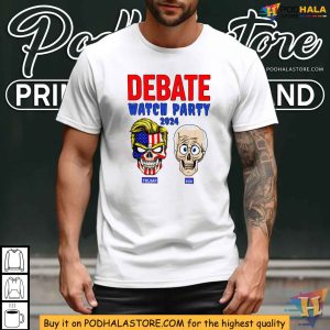 Trump vs Biden Debate Watch Party 2024 Election Shirt Trump Biden Election Apparel 3