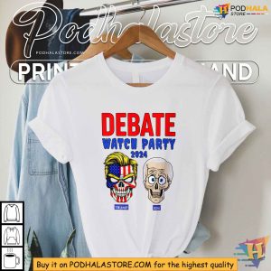 Trump vs Biden Debate Watch Party 2024 Election Shirt Trump Biden Election Apparel 4