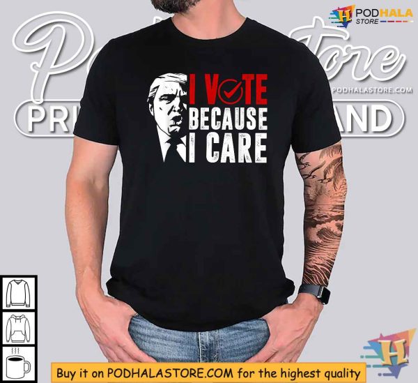 Voting for Trump Shirt, Bold Presidential Election Apparel