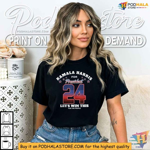 2024 Kamala Harris Election Shirt, Presidential Campaign Support Tee