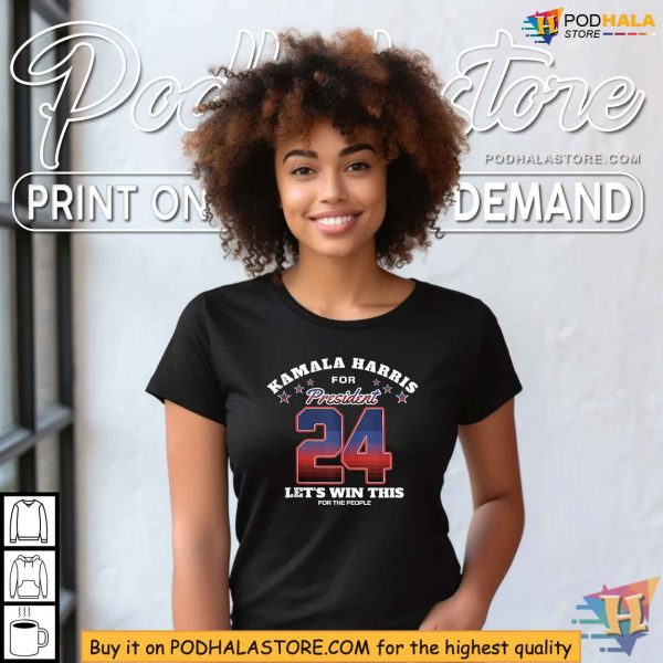 2024 Kamala Harris Election Shirt, Presidential Campaign Support Tee