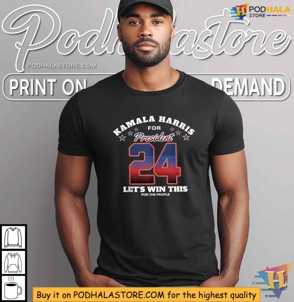 2024 Kamala Harris Election Shirt, Presidential Campaign Support Tee
