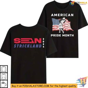 American Pride Month Shirt, Sean Strickland Patriotic Design Tee