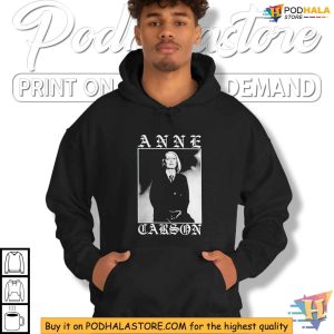 Anne Carson Photo T-Shirt, Literary Icon Tribute, Poetry Enthusiast Apparel