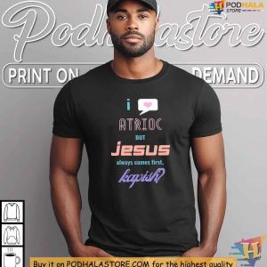 Atrioc Tank Top Jesus First Kapish Shirt Twitch Streamer Fan Apparel for Sale 2