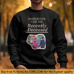 Beetlejuice Sweatshirt Handbook for the Recently Deceased 90s Nostalgia Tee 3