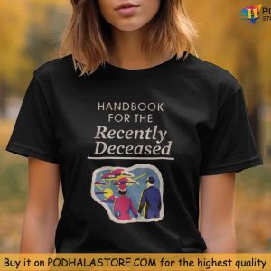 Beetlejuice Sweatshirt Handbook for the Recently Deceased 90s Nostalgia Tee 4