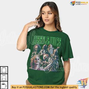 Beetlejuice Sweatshirt Tim Burton Horror Movie Merch Vintage Halloween Shirt 3