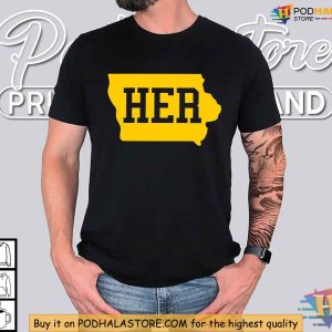 Caitlin Clark HER Hoodie Iowa Basketball Star Barstool Sports Fan Apparel 2