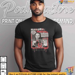 Chucky Hotline Shirt, Call 1-666-1bad-doll, Horror Movie Tee for Fans