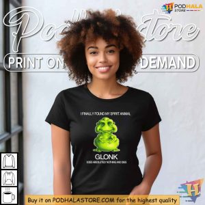 Discover Your Spirit Animal Glonk Shirt Funny Existential Humor Tee 4