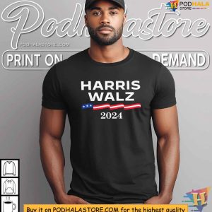 Election 2024 Kamala Harris Tim Walz Supporter Shirt for Campaign 4