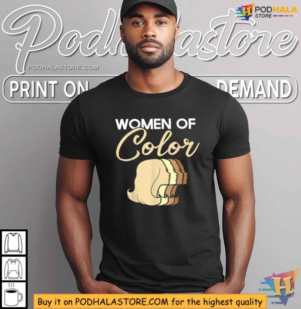 Empower Women of Color with Kamala Harris 2024 Election Shirt