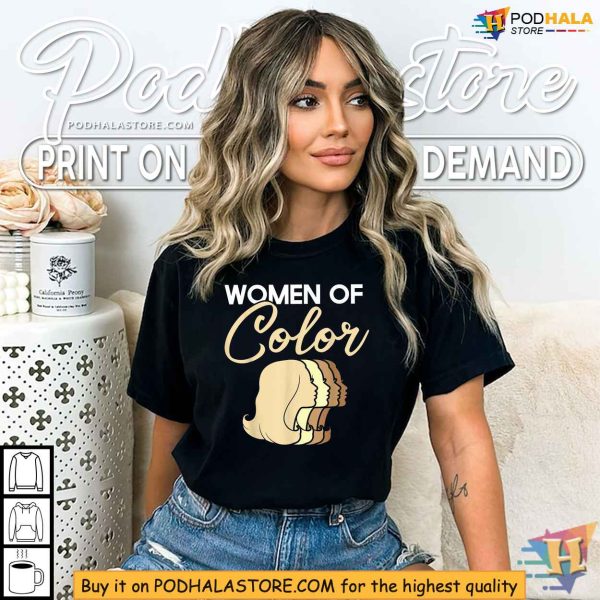 Empower Women of Color with Kamala Harris 2024 Election Shirt
