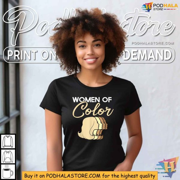 Empower Women of Color with Kamala Harris 2024 Election Shirt