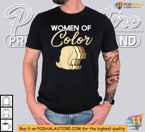 Empower Women of Color with Kamala Harris 2024 Election Shirt