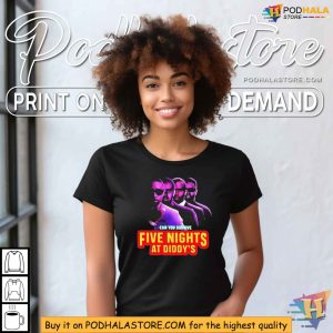 Funny Five Nights at Diddys Shirt Video Game Parody Clothing 3