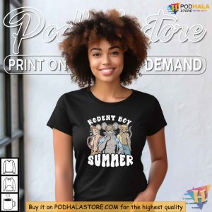 Funny Rodent Boy Summer Graphic Shirt Unique Animal Design Tee 2