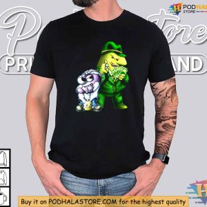 Gangster Glep Shirt Cartoon Style Glep Smiling Friends Humorous Tee 3