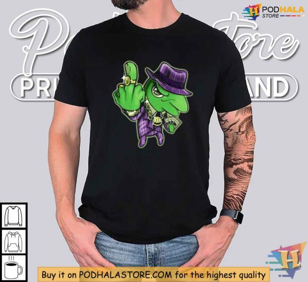 Gangster Glep Shirt, Funny Smiling Friends Apparel for Cartoon Fans