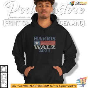 Harris Walz 2024 Shirt Support Kamala Harris Tim Walz Campaign Apparel 4