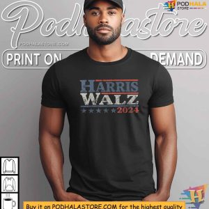 Harris Walz Presidential Election Shirt Kamala Harris 2024 Tee 3