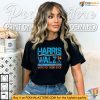 Harris Walz Tshirt, We're Not Going Back, 2024 Election Campaign Apparel