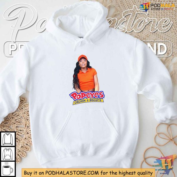 Jayla Foxx Popeyes Parody Shirt, Humorous Fast Food Inspired Design