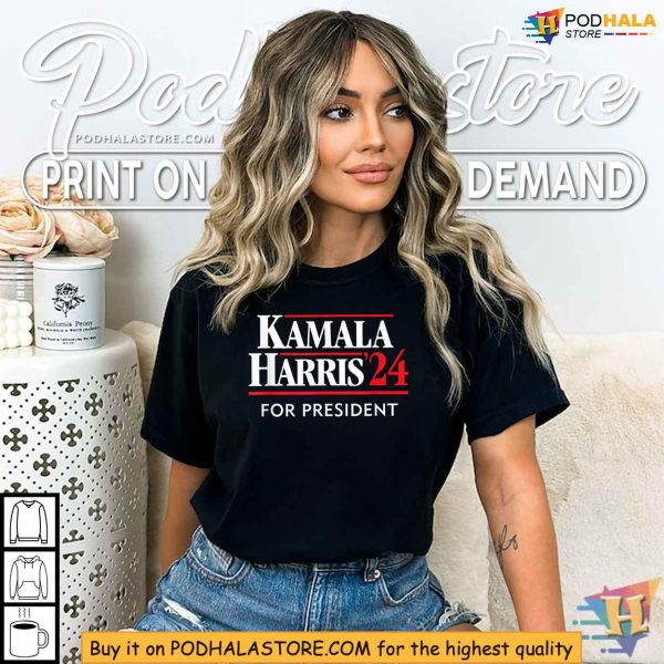 Kamala Harris 2024 Campaign Shirt, Election Support Apparel