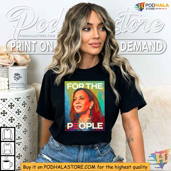 Kamala Harris 2024 Election Shirt, For All People Vice President Apparel