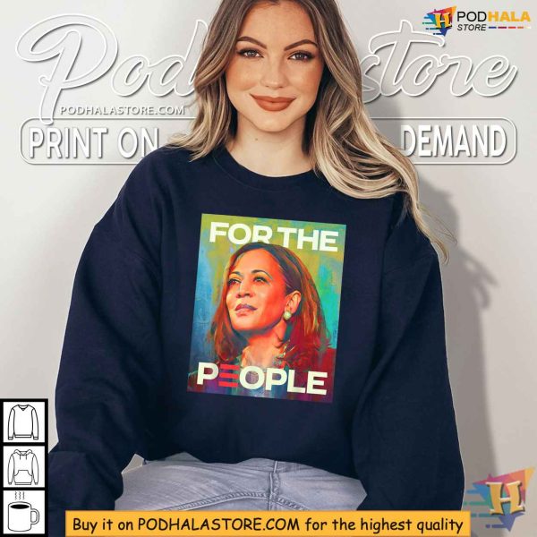 Kamala Harris 2024 Election Shirt, For All People Vice President Apparel