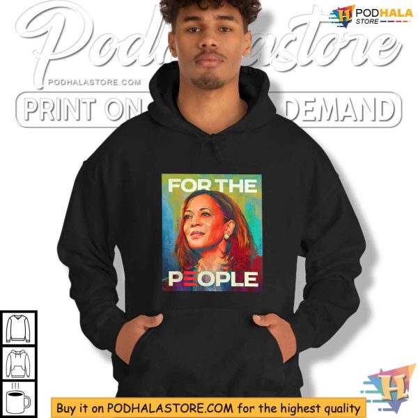 Kamala Harris 2024 Election Shirt, For All People Vice President Apparel
