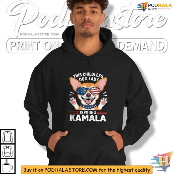 Kamala Harris 2024 Shirt, Patriotic Dog Lover Election Apparel
