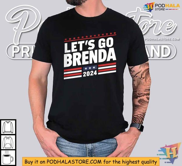 Lets Go Brenda Kamala Harris for President 2024 Campaign Shirt