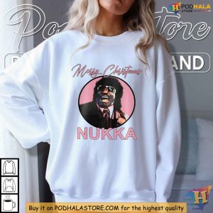Merry Christmas Nukka Shirt, Edgy Christmas Apparel, Funny Festive Clothing