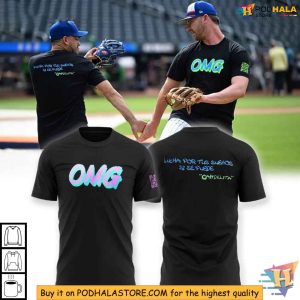 Mets OMG Shirt Tall, NY Mets Inspirational Tee for Motivated Fans