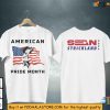 Patriotic American Pride Month Shirt, Sean Strickland MMA Fighter Election 2024