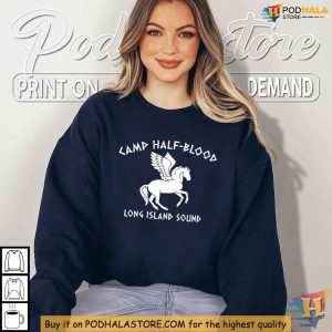 Percy Jackson Camp Half-Blood Logo Shirt, Demigod Apparel for Fans