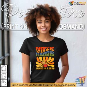 Retro Boho Trump Is A Scab Shirt Kamala Harris Election 2024 Apparel 4